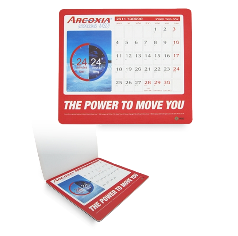 פד עכבר עם דפים נתלשים